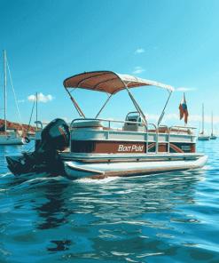 Pontoon Boats Diamond Painting