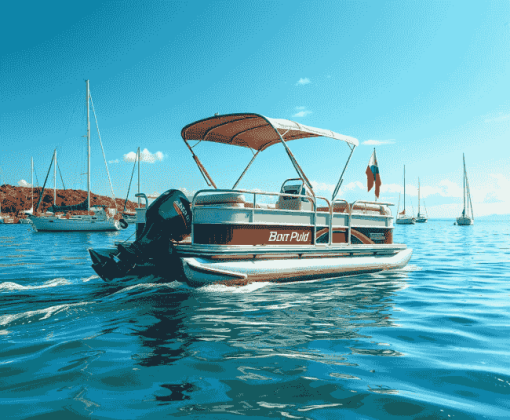 Pontoon Boats Diamond Painting