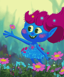 Poppy Trolls Diamond Painting