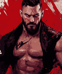 Popular Finn Balor Wrestler Diamond Painting