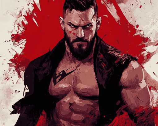 Popular Finn Balor Wrestler Diamond Painting