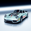 Porsche 911 Martini Diamond Painting