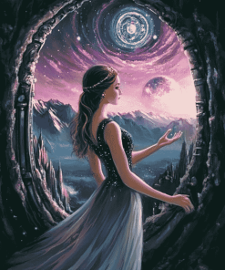 Portal Fantasy Lady Diamond Painting