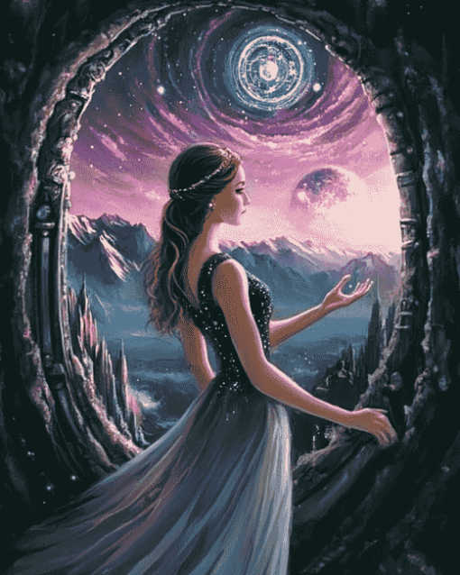 Portal Fantasy Lady Diamond Painting