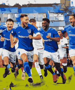 Portsmouth FC Players Diamond Painting