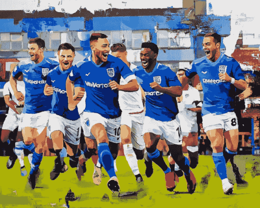 Portsmouth FC Players Diamond Painting