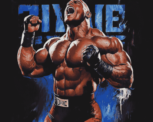 Powerful Bobby Lashley WWE Diamond Painting