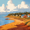 Prince Edward Island Seaside Diamond Painting