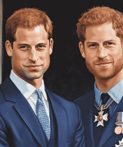 Prince William and Harry Famous Diamond Painting