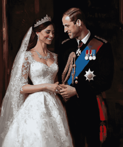 Prince William and Kate Diamond Painting