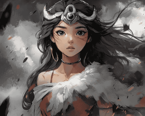 Princess Mononoke Magic Diamond Painting