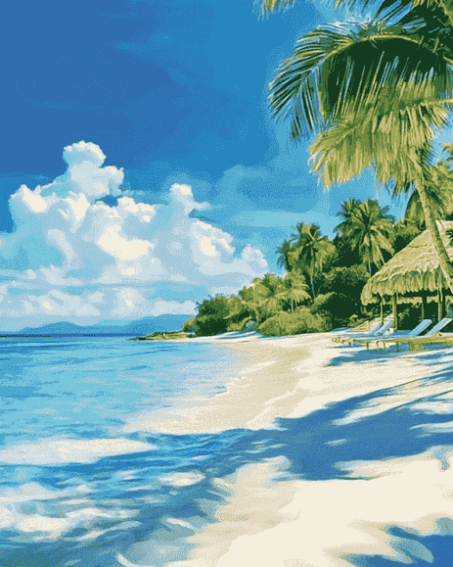 Pristine Cebu Beaches Diamond Painting