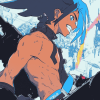 Promare Anime Galo Thymos Diamond Painting