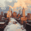 Providence Cityscape Diamond Painting