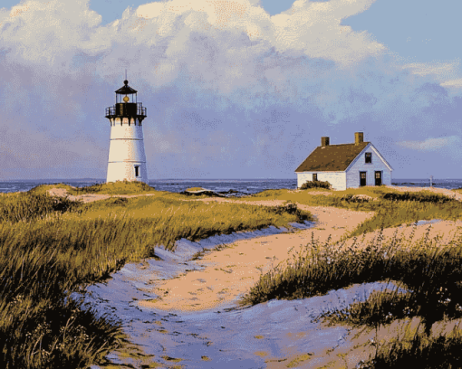 Provincetown Race Beacon Diamond Painting