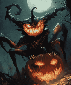 Pumpkin King Halloween Diamond Painting