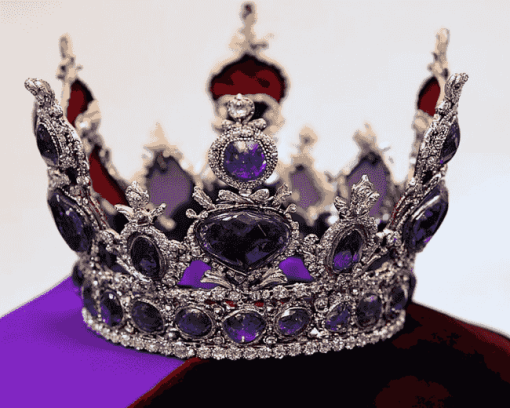 Purple Crown Queen Diamond Painting