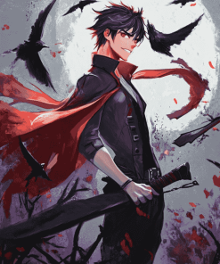 Qrow Branwen RWBY Anime Diamond Painting