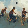 Quidditch Brooms Diamond Painting