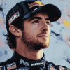 Racing Star Ryan Blaney Diamond Painting