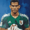 Rafael Marquez Football Legend Diamond Painting