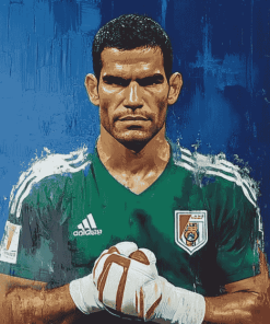 Rafael Marquez Football Legend Diamond Painting