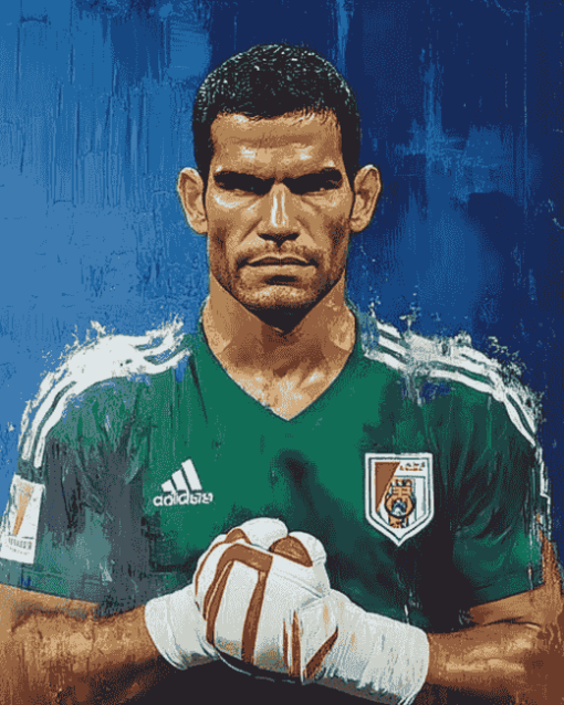 Rafael Marquez Football Legend Diamond Painting