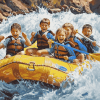 Rafting Adventure for Kids Diamond Painting