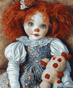 Raggedy Doll Animation Diamond Painting