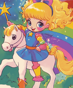 Rainbow Brite Cartoon Diamond Painting