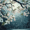 Rainy Spring Landscape Diamond Painting