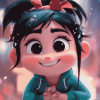 Ralph and Vanellope Animation Diamond Painting