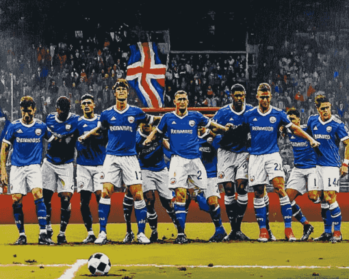 Rangers Football Team Diamond Painting