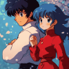 Ranma Akane Anime Diamond Painting