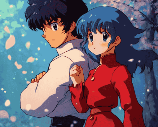 Ranma Akane Anime Diamond Painting