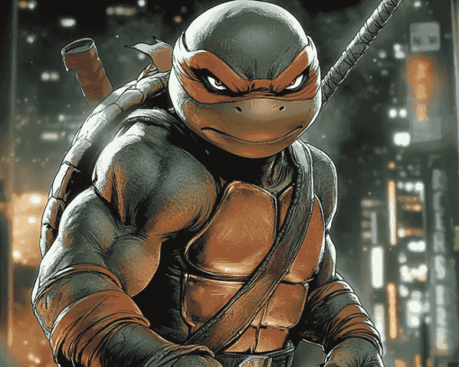 Raphael TMNT Diamond Painting