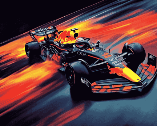 Red Bull Racing Formula1 Diamond Painting