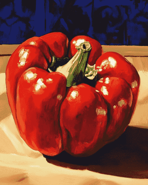 Red Peppers Vegetables Diamond Painting