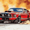 Red Shelby Mustang Art Diamond Painting