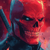 Red Skull Marvel Diamond Painting