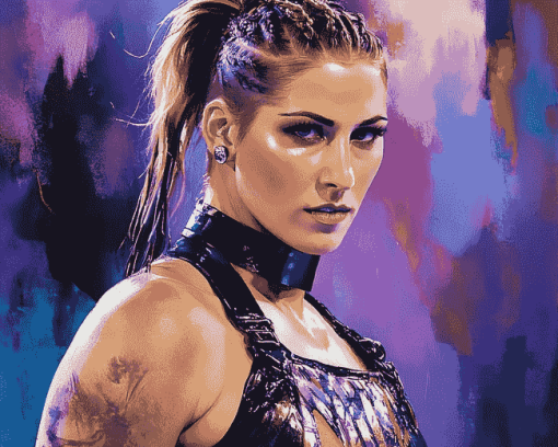 Rhea Ripley WWE Star Diamond Painting