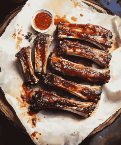 Ribs on Plates Diamond Painting