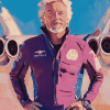 Richard Branson Celebrity Diamond Painting