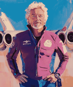 Richard Branson Celebrity Diamond Painting