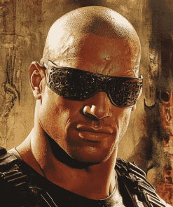 Riddick Movie Scene Diamond Painting