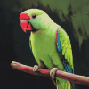 Ringneck Parrot Birds Diamond Painting