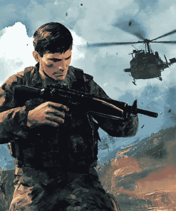 Rising Storm 2 Vietnam Game Diamond Painting