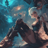 Riven Online Game Character Diamond Painting