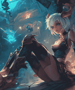 Riven Online Game Character Diamond Painting