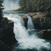 River and Waterfall Beauty Diamond Painting